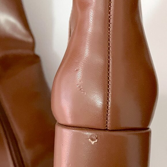 A New Day Eve Riding Block Heel Faux Leather Boots - Picture 9 of 16